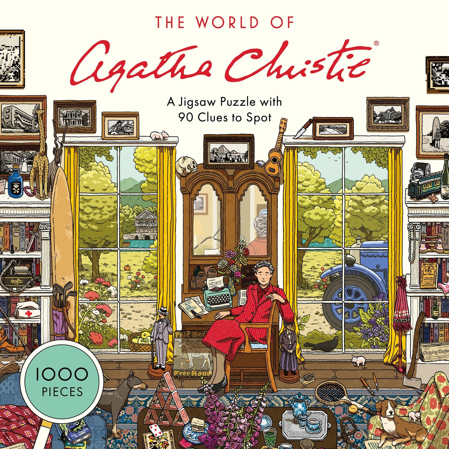World of Agatha Christie 1000 Piece Jigsaw Puzzle