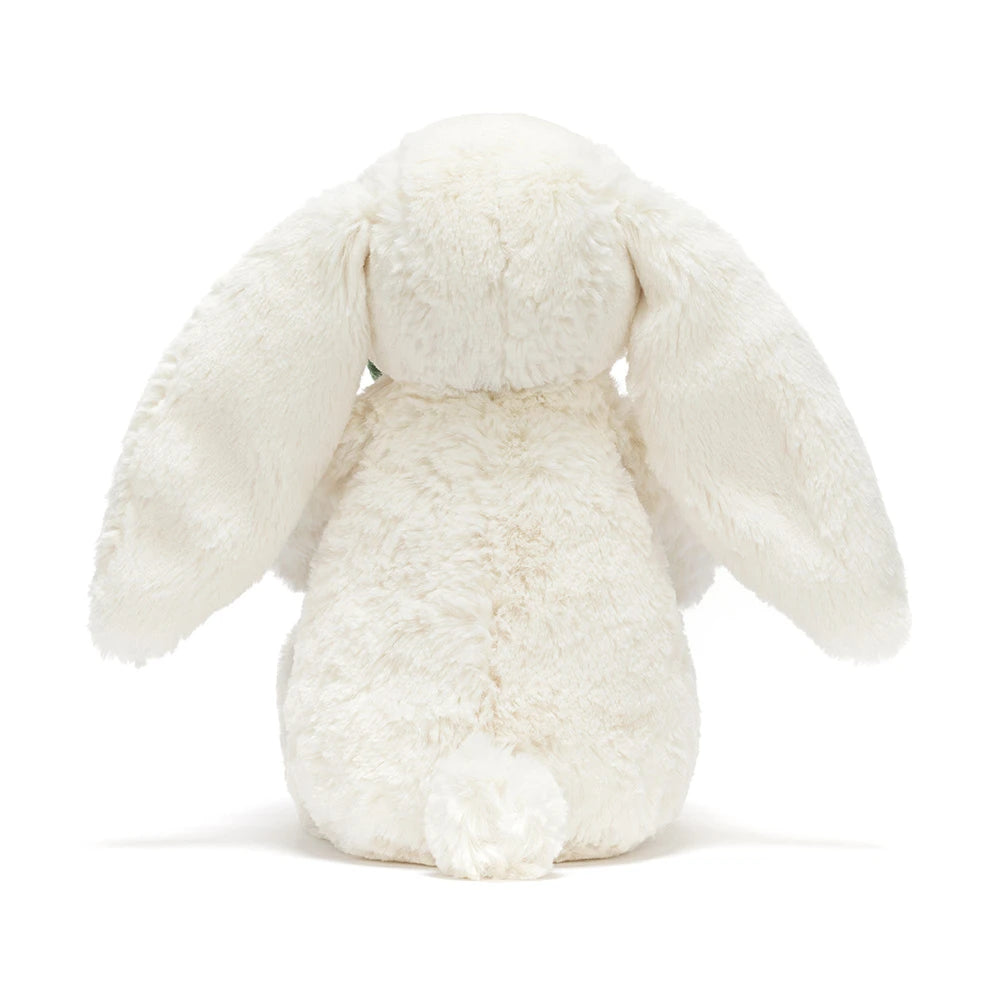 Cream Bunny With Plant by Jellycat