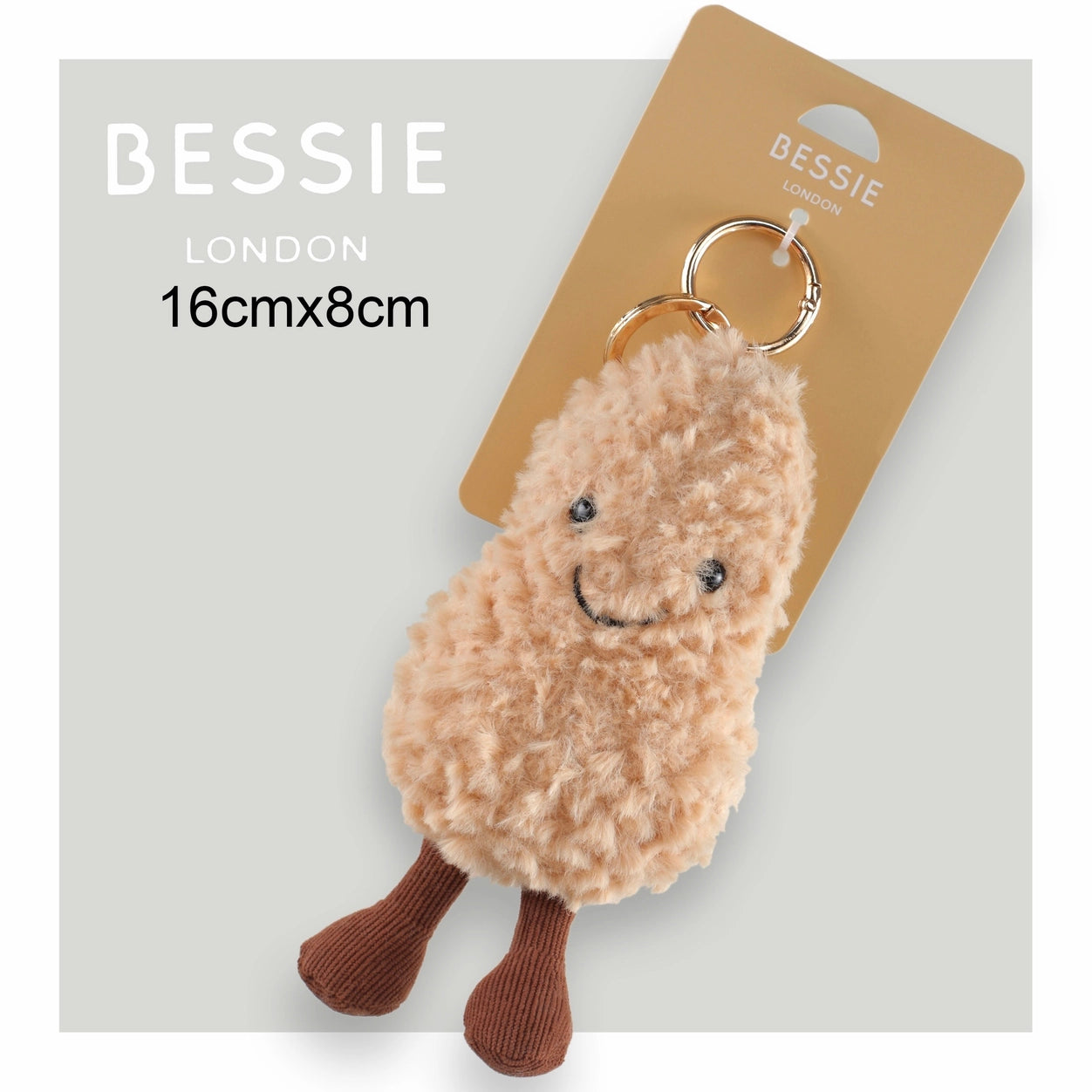 Peanut Bag Charm by Bessie