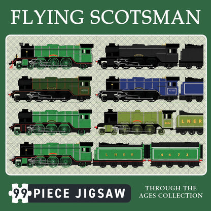 Flying Scotsman Train 99 Piece Jigsaw Puzzle