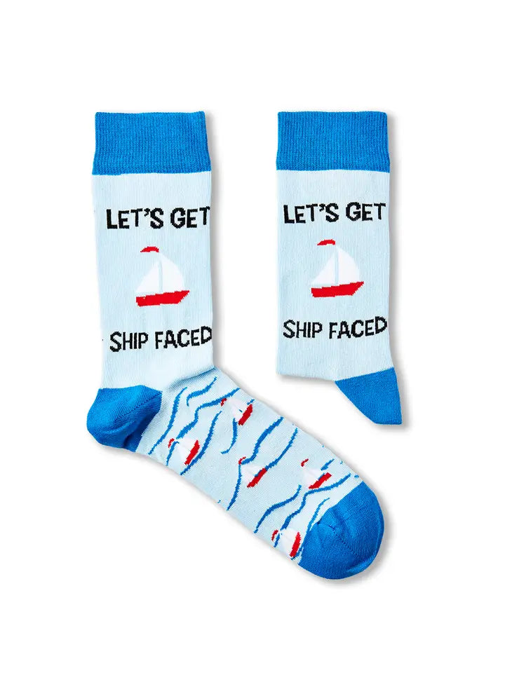 Unisex Let's Get Ship Faced Socks
