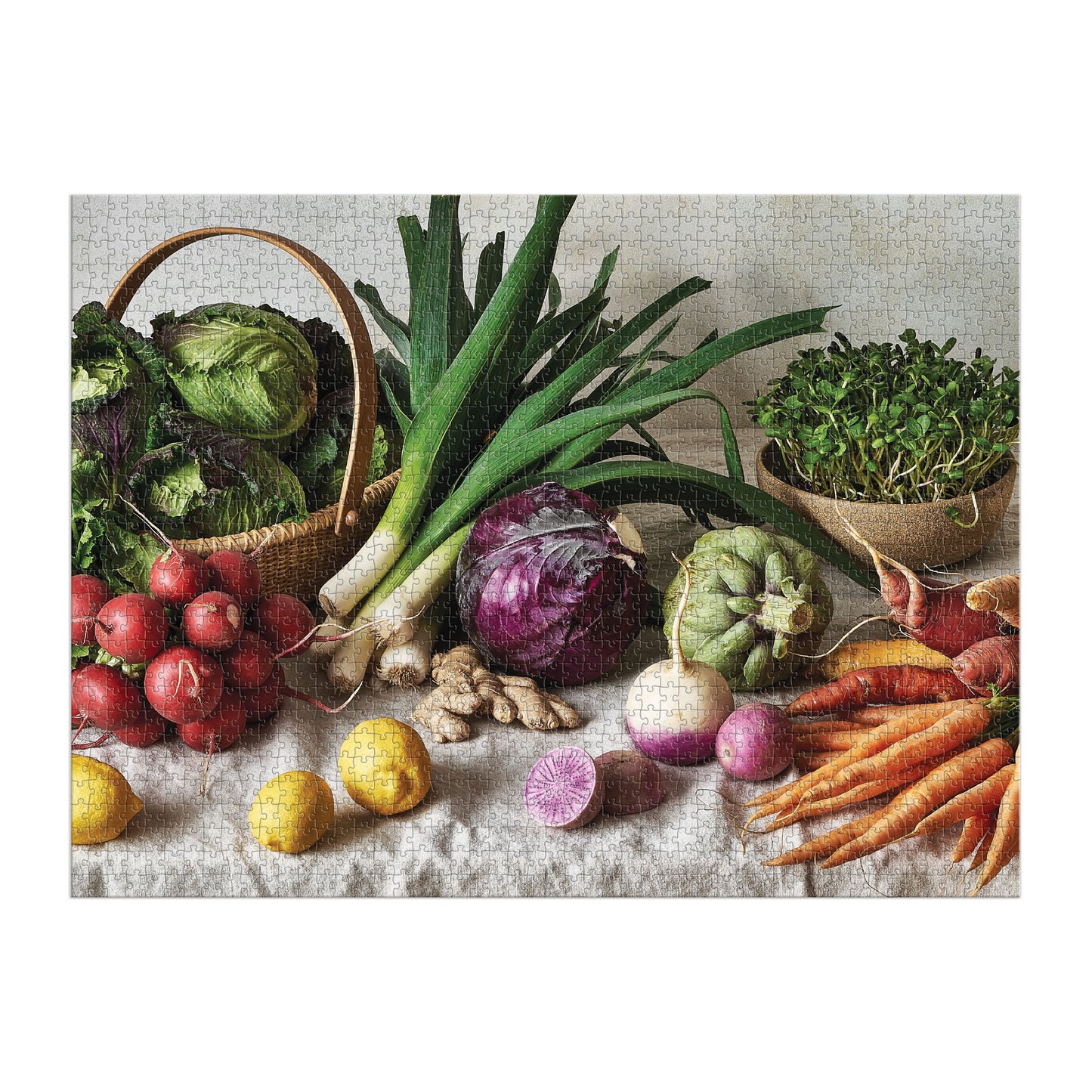 The Greenmarket Table 1500 Piece Jigsaw Puzzle