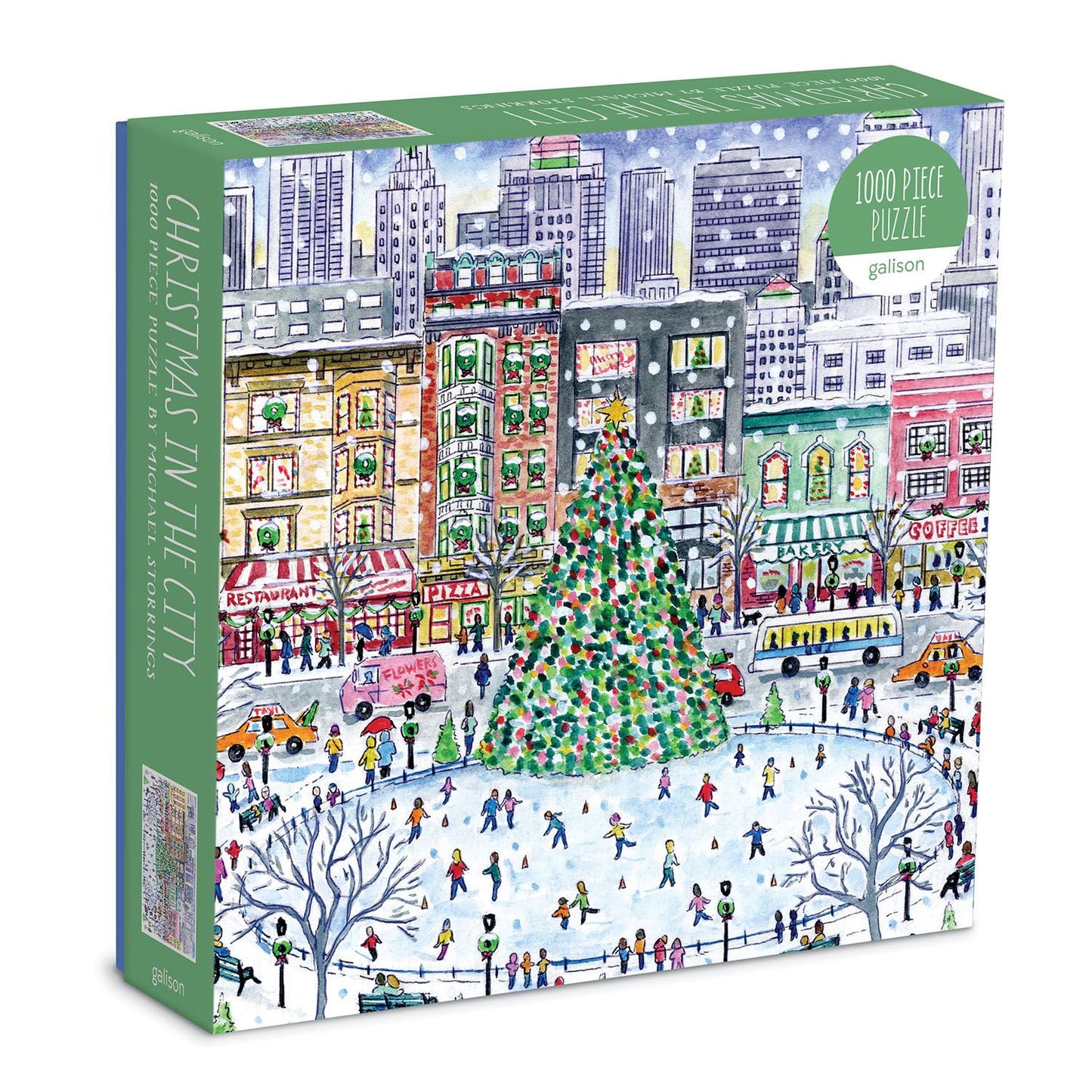 Christmas In The City 1000 Piece Jigsaw Puzzle