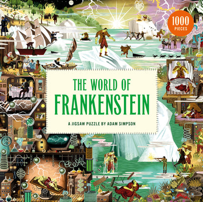World of Frankenstein: 1000 Piece Jigsaw Puzzle