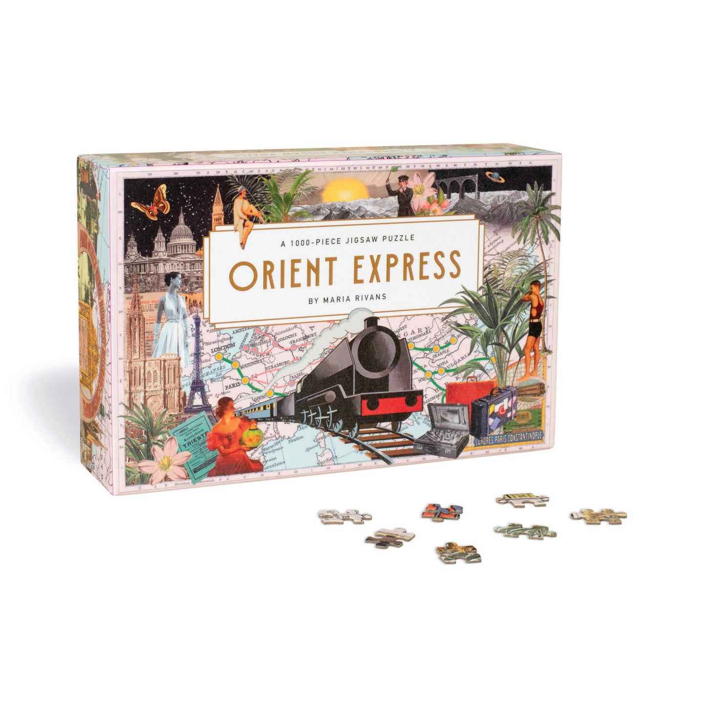 Orient Express: A 1000 Piece Jigsaw Puzzle