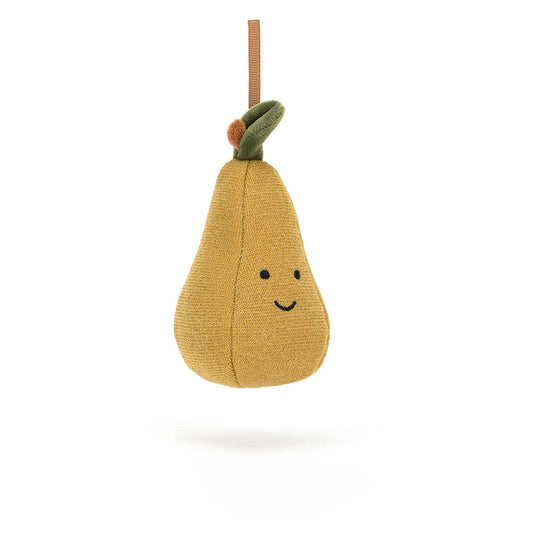 Festive Folly Pear by Jellycat