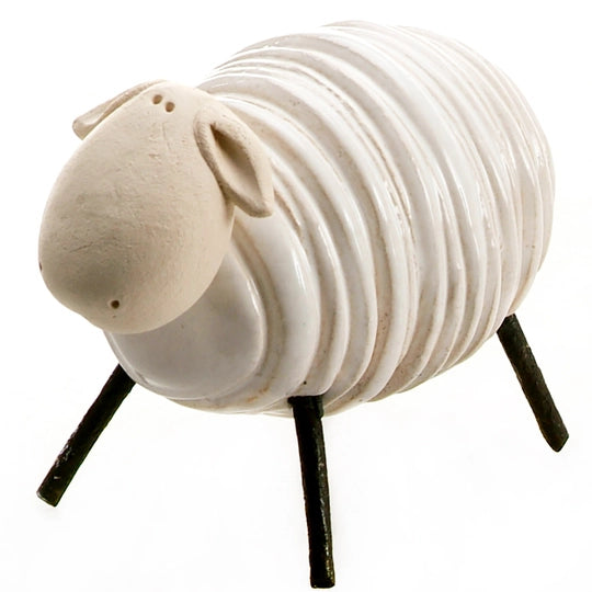 Ceramic Sheep Figurine