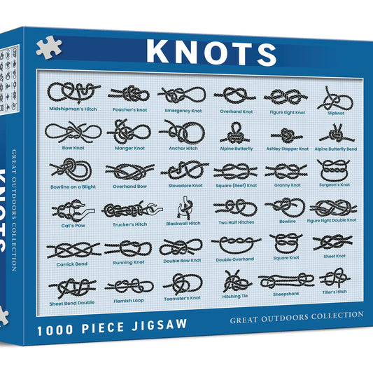 Knots 1000 Piece Jigsaw Puzzle